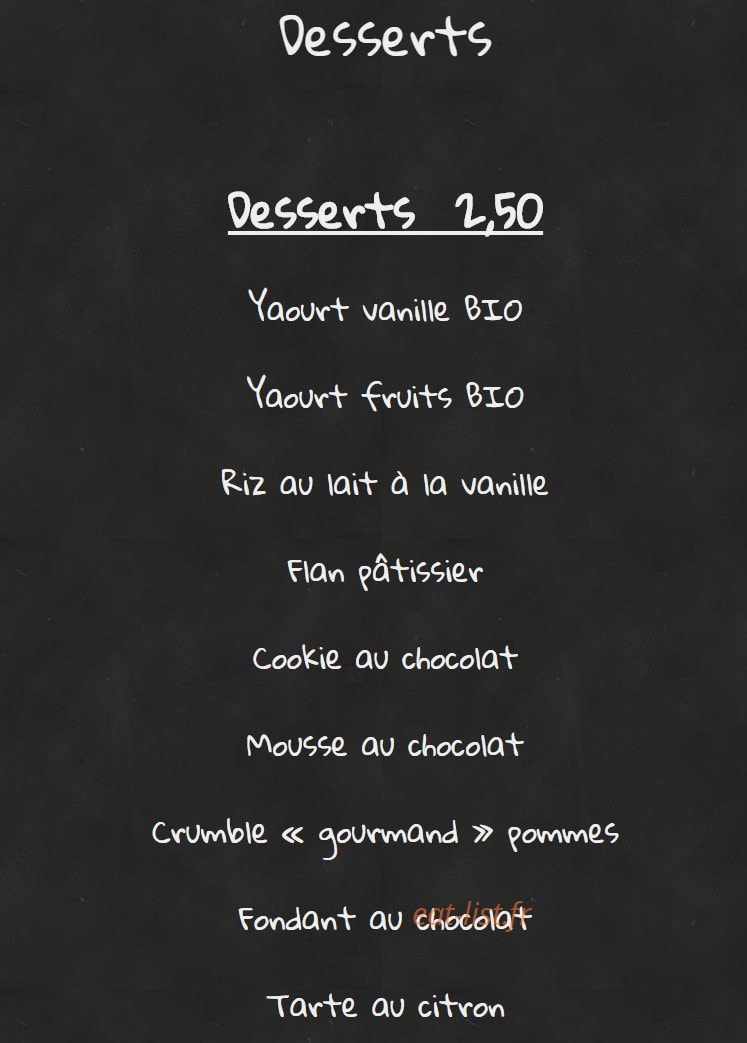 Eaty — carte page 6