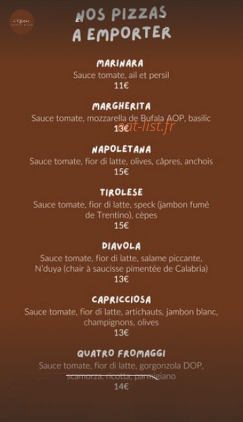 L’Officina — carte page 1