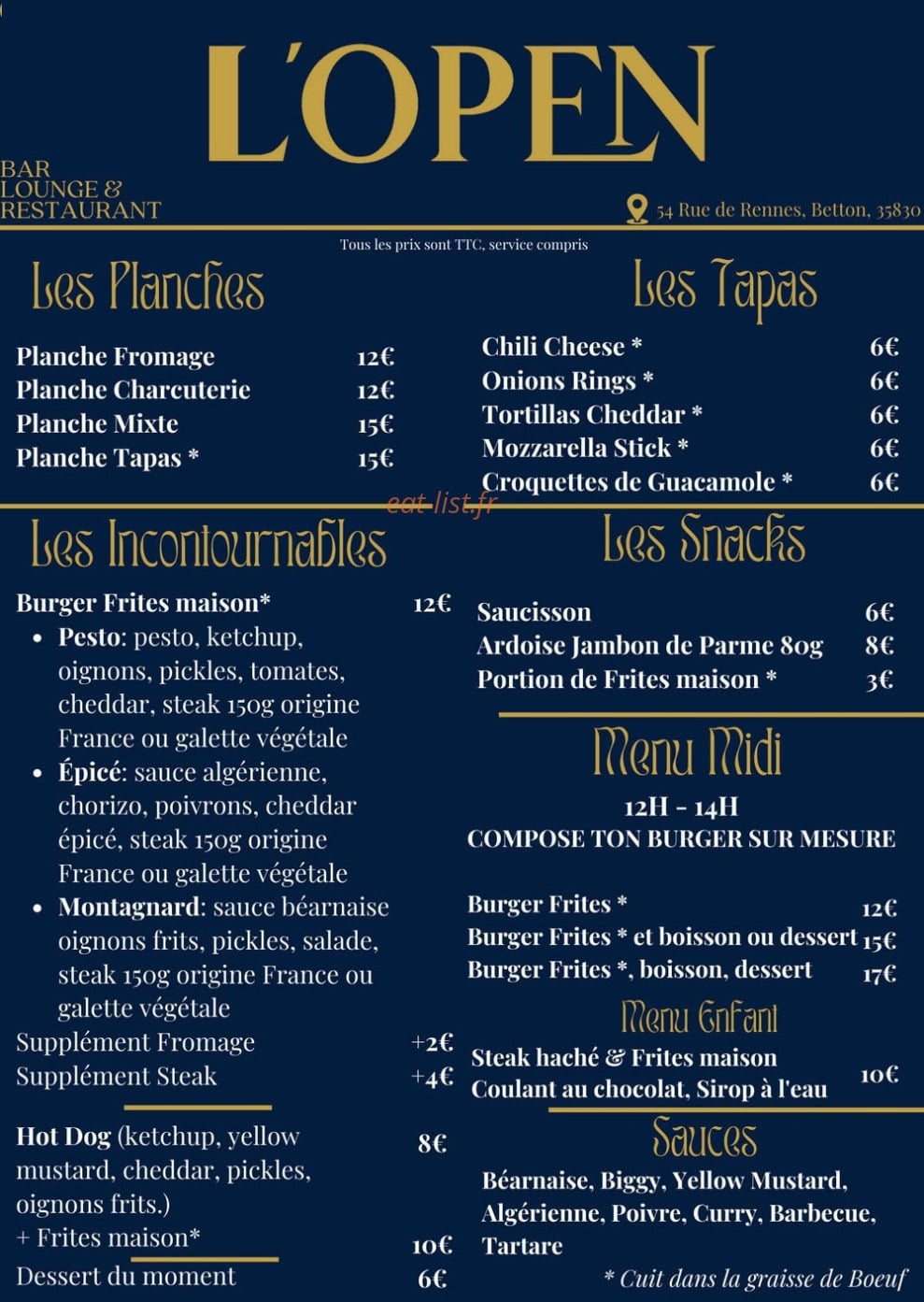 L'Open — carte page 1