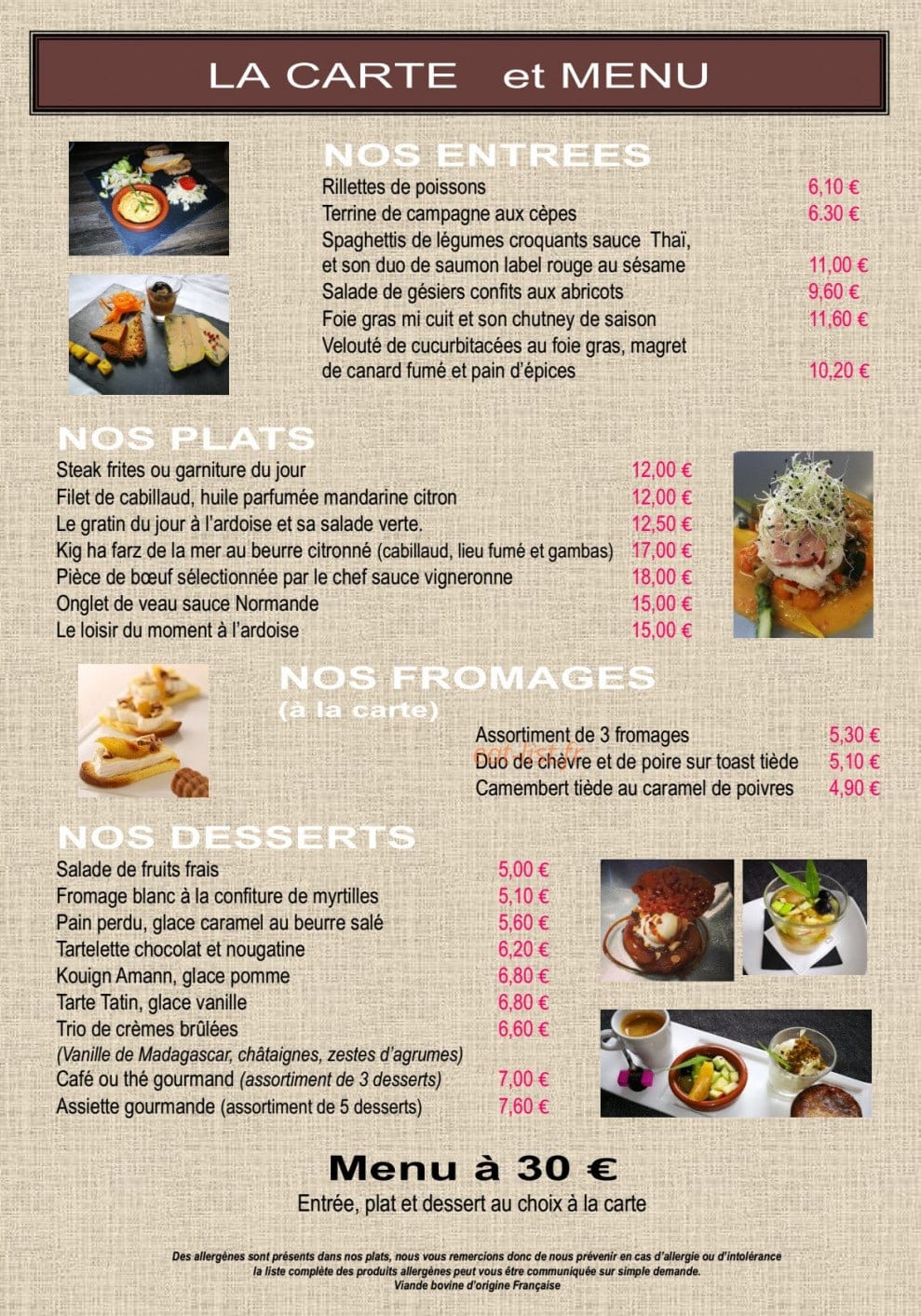 La Levée — carte page 3