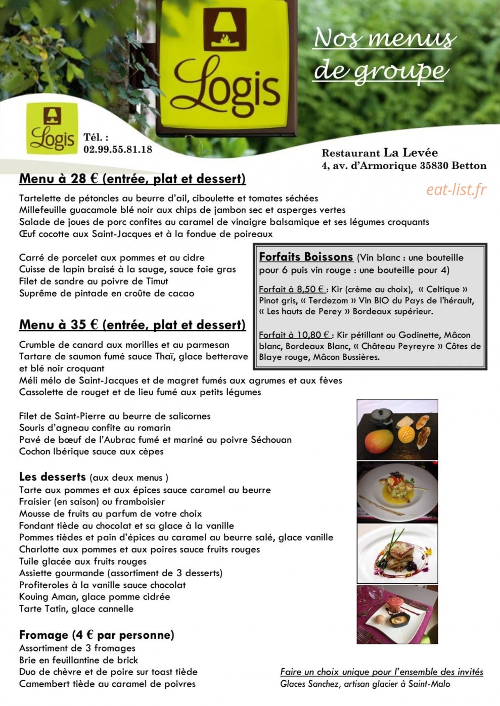 La Levée — carte page 6