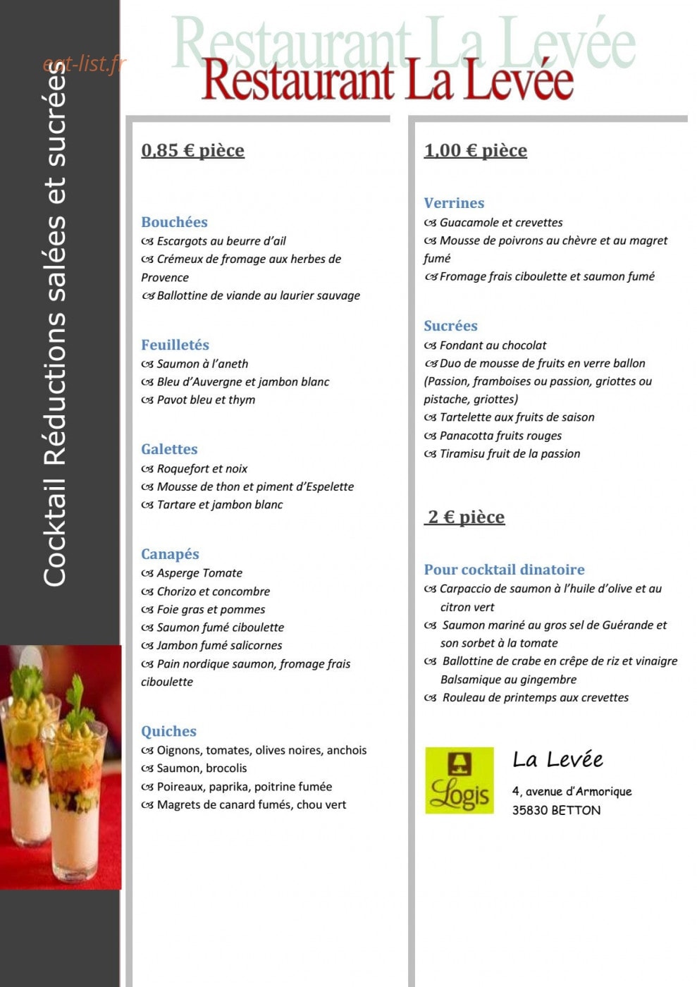 La Levée — carte page 4