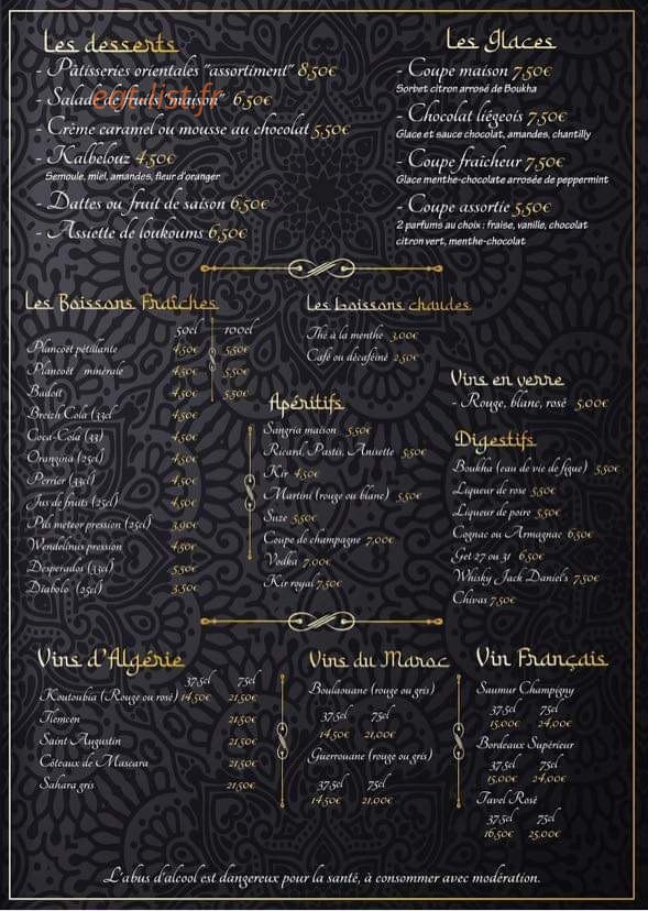 El Bahia — carte page 4