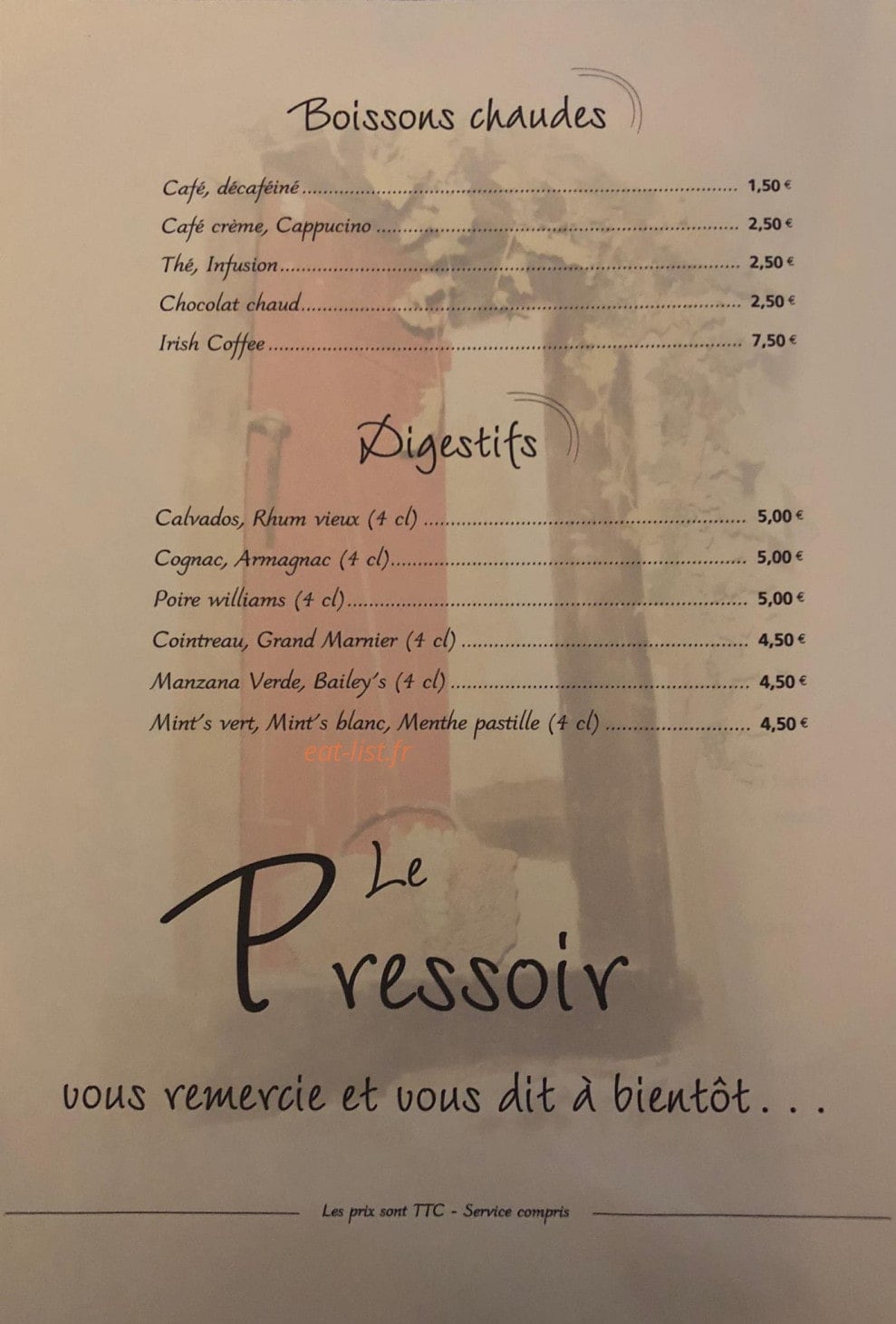 Le pressoir — carte page 7