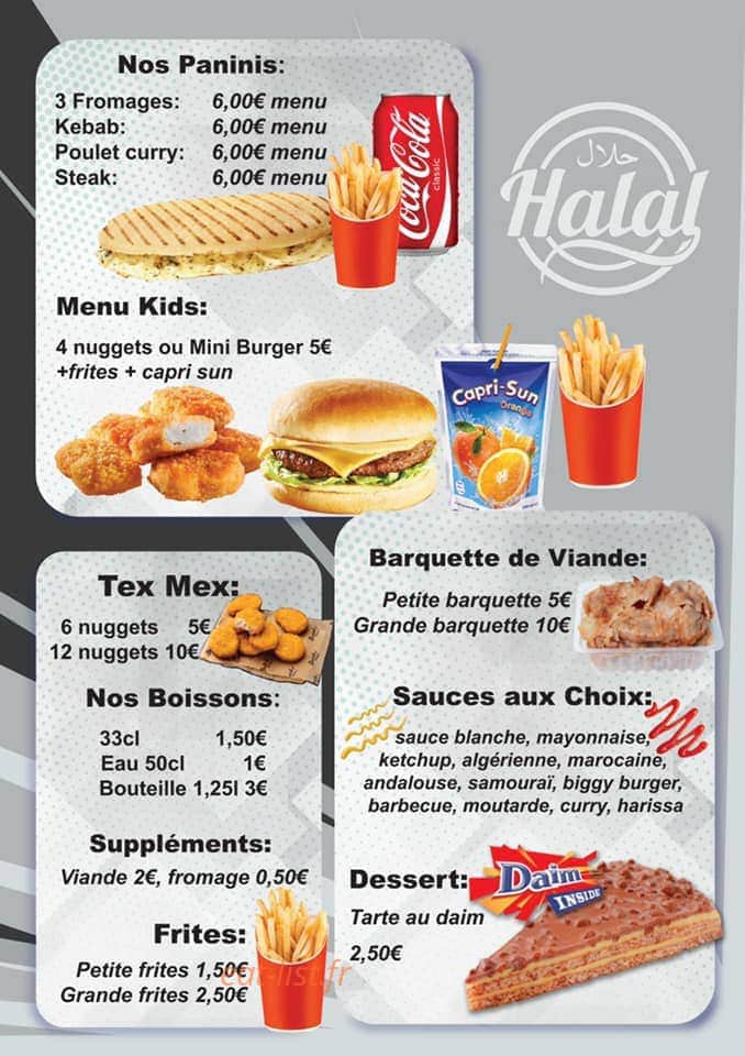 Adalya Kebab — carte page 2