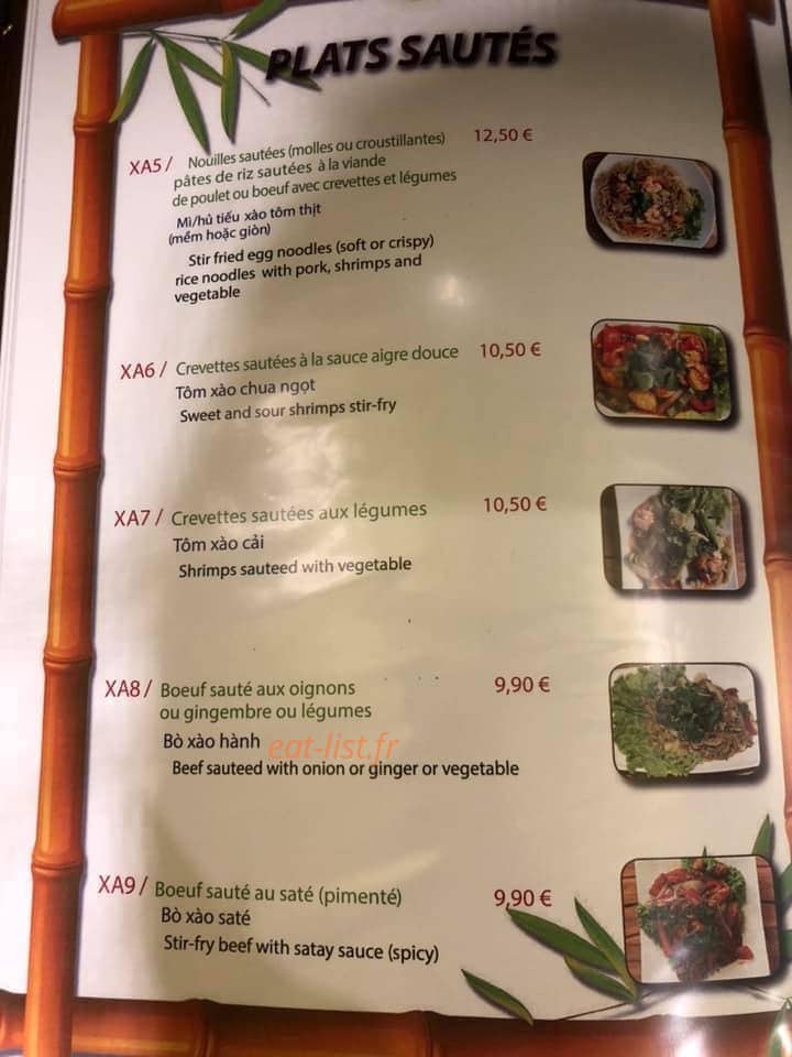 Bo bun — carte page 8