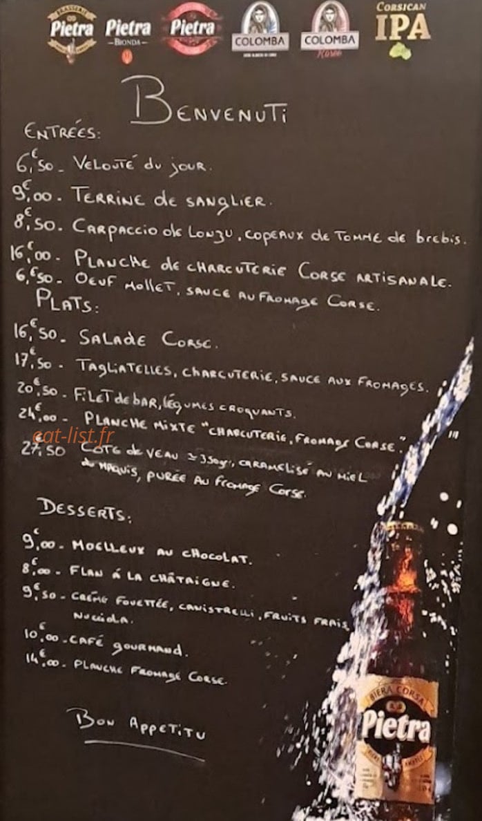 Casa corsa — carte page 1