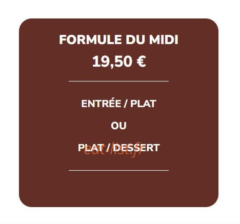 Ici Chef — carte page 3