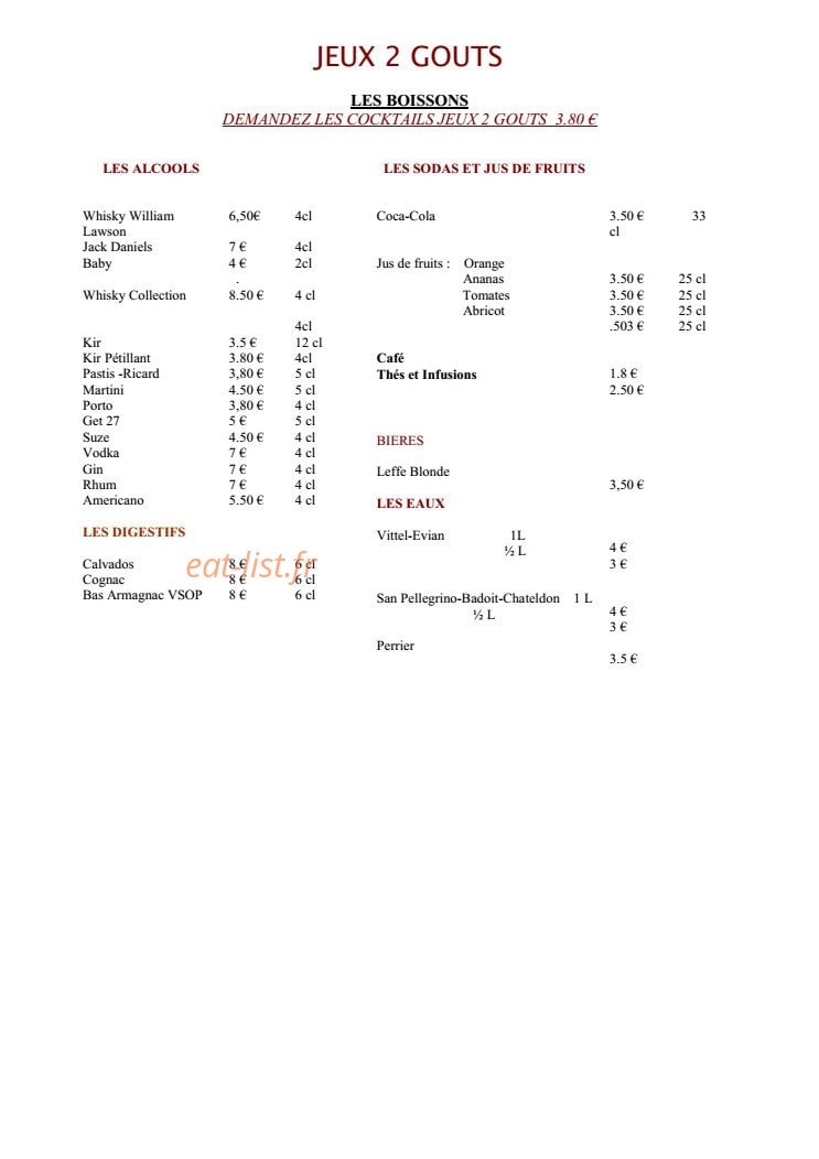 Jeux2Gouts — carte page 6