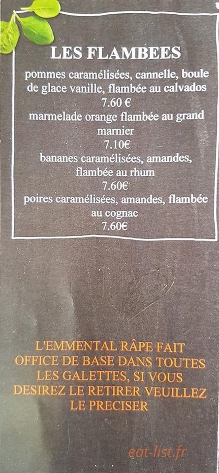 La Crêpouille — carte page 4