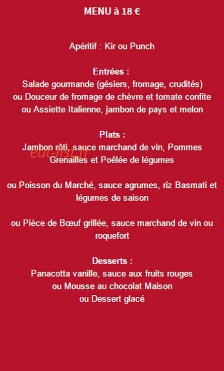 La Guinguette De Belle Isle — carte page 7