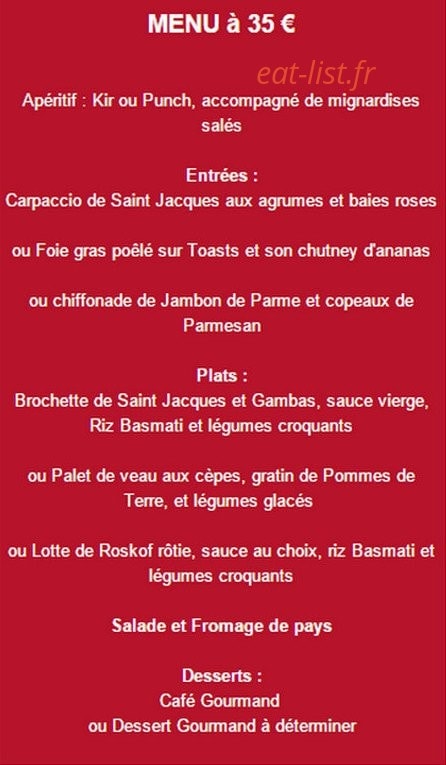 La Guinguette De Belle Isle — carte page 10