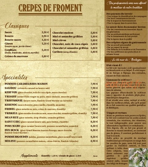 La p'tite Reine — carte page 4
