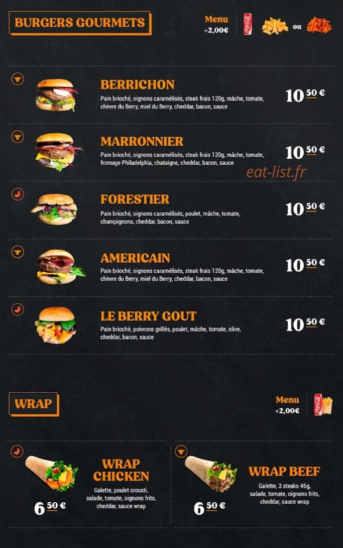 Le Berry Goût — carte page 3