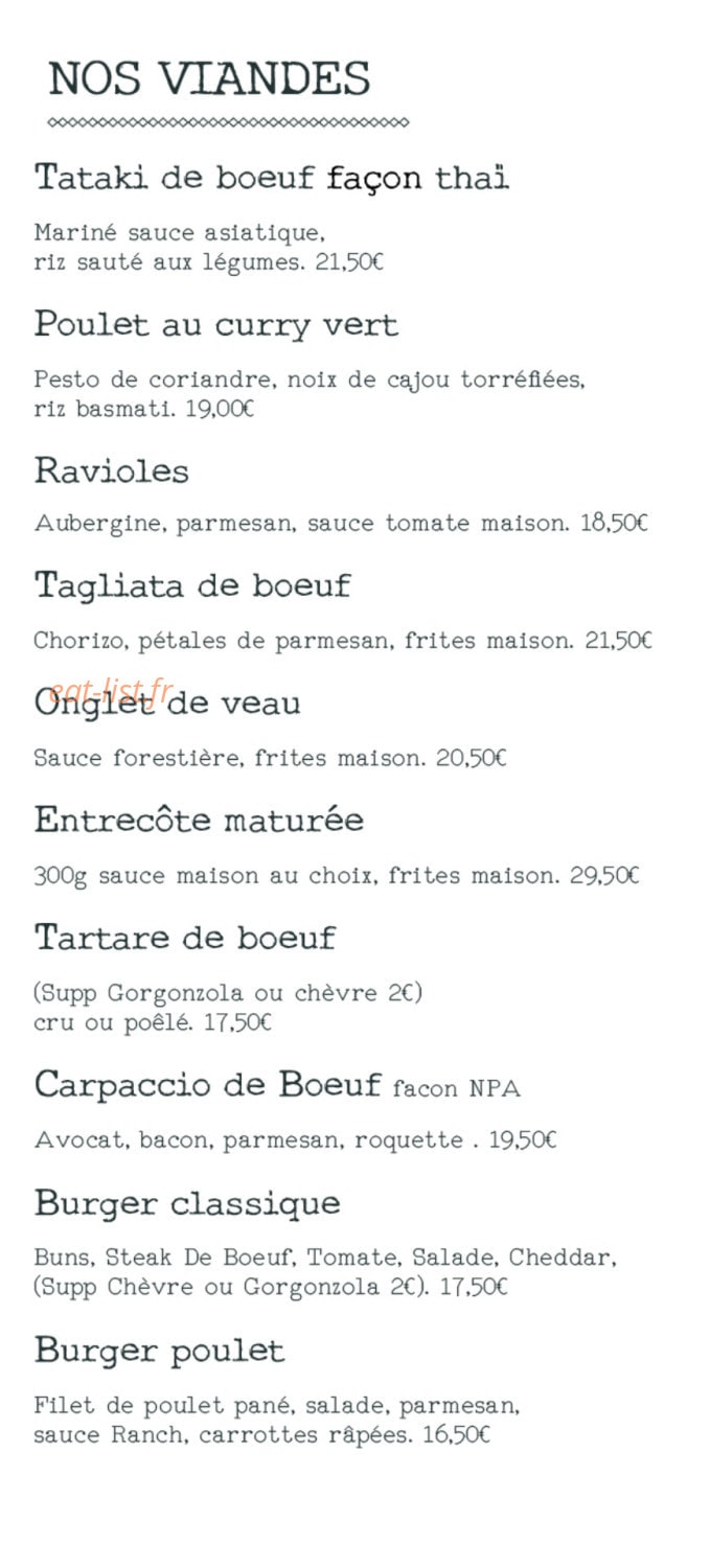 Le Nulle Part Ailleurs — carte page 4