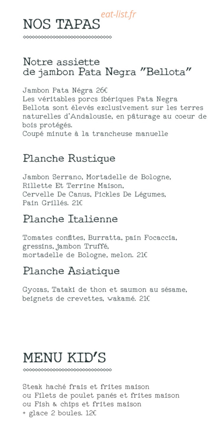 Le Nulle Part Ailleurs — carte page 2