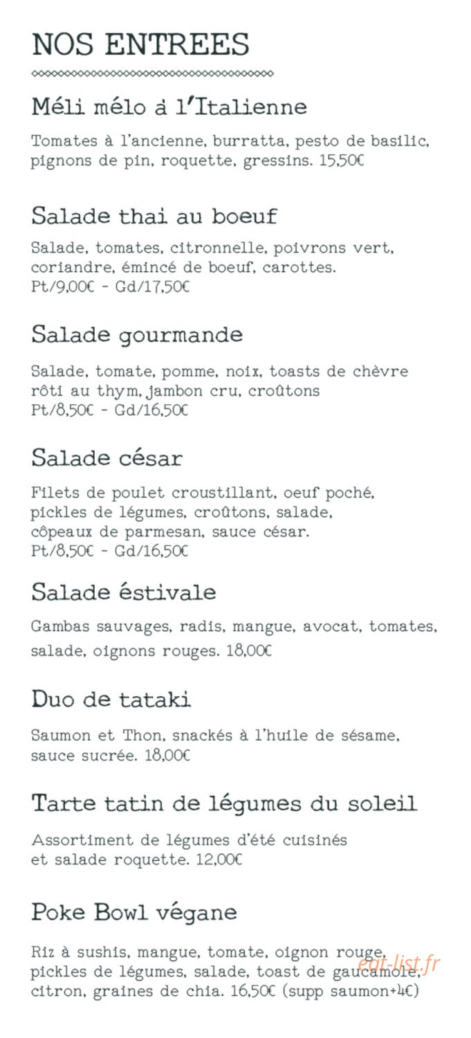 Le Nulle Part Ailleurs — carte page 1