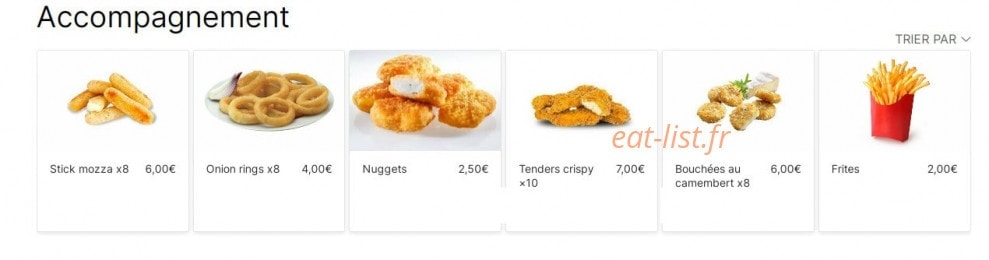 Mac Kebab — carte page 7