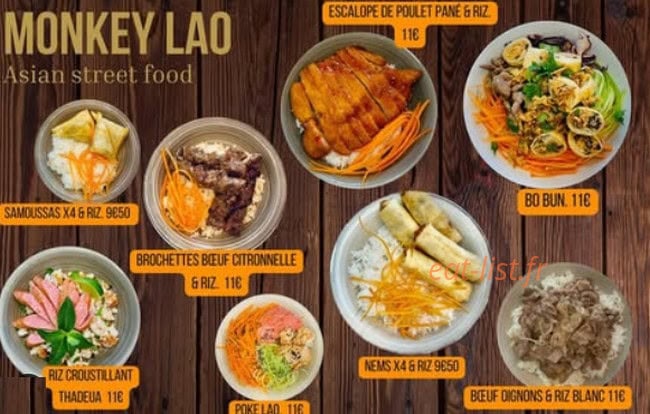 Monkey Lao — carte page 1