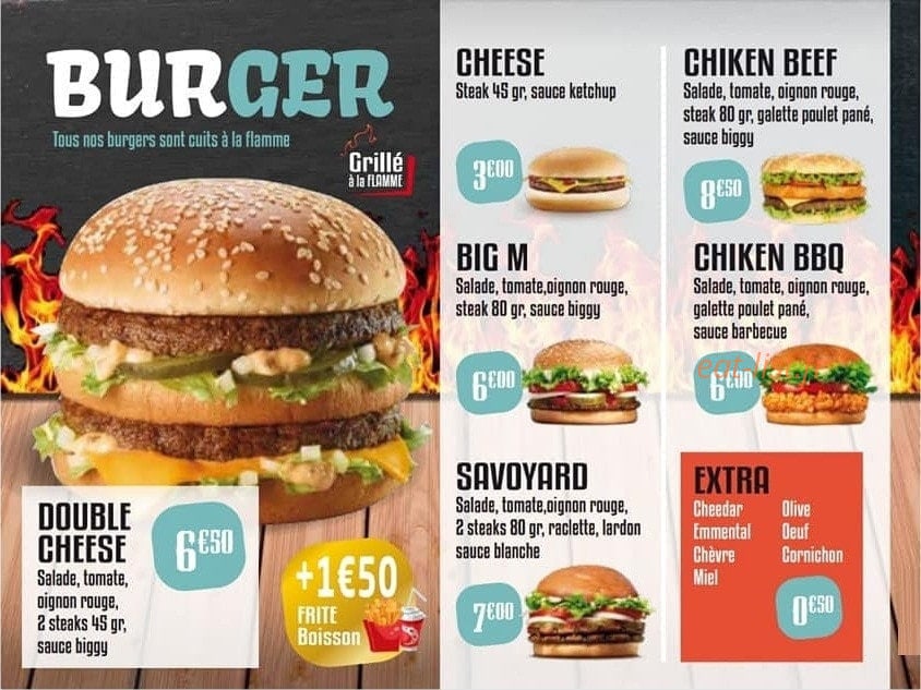 Tacos MF — carte page 2