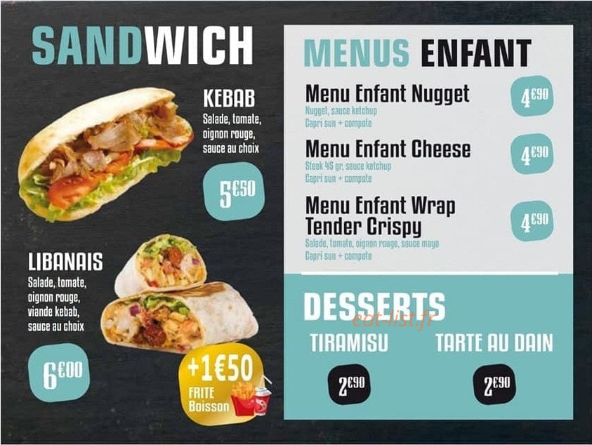 Tacos MF — carte page 5