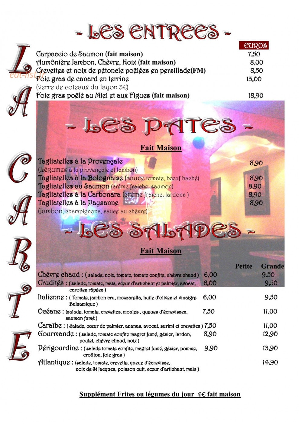La Locomotive — carte page 1