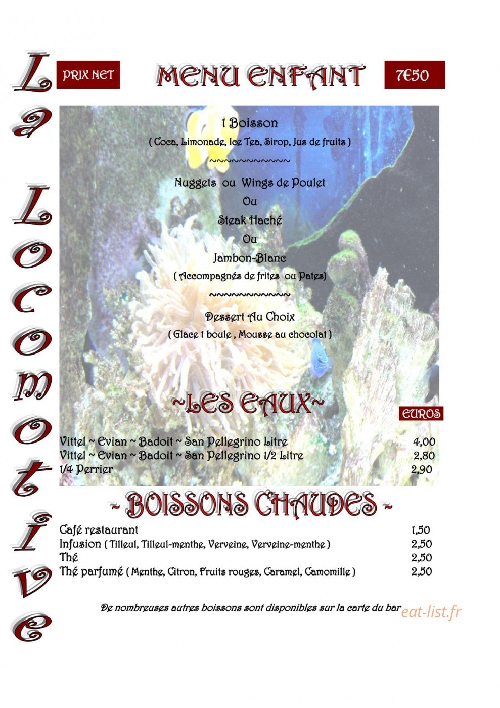 La Locomotive — carte page 6