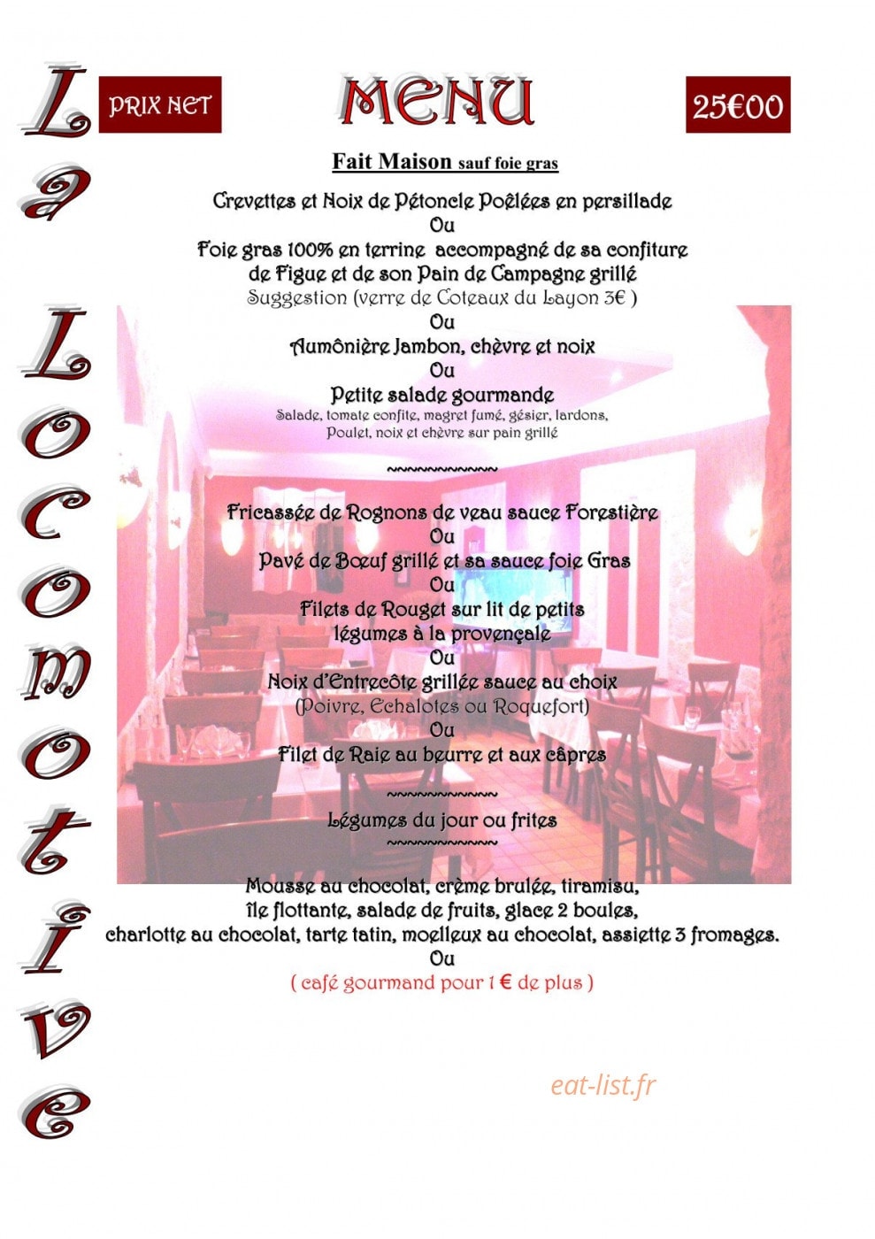 La Locomotive — carte page 5