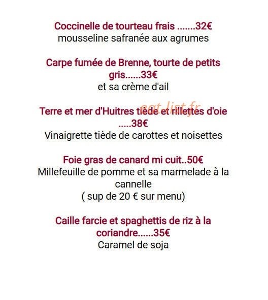La Pyramide des Sens — carte page 1