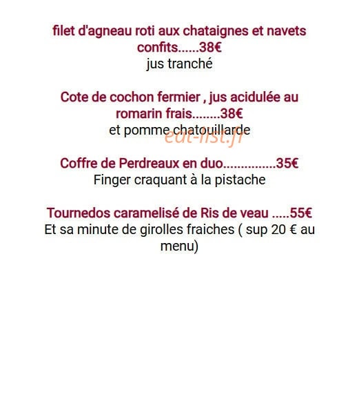 La Pyramide des Sens — carte page 3