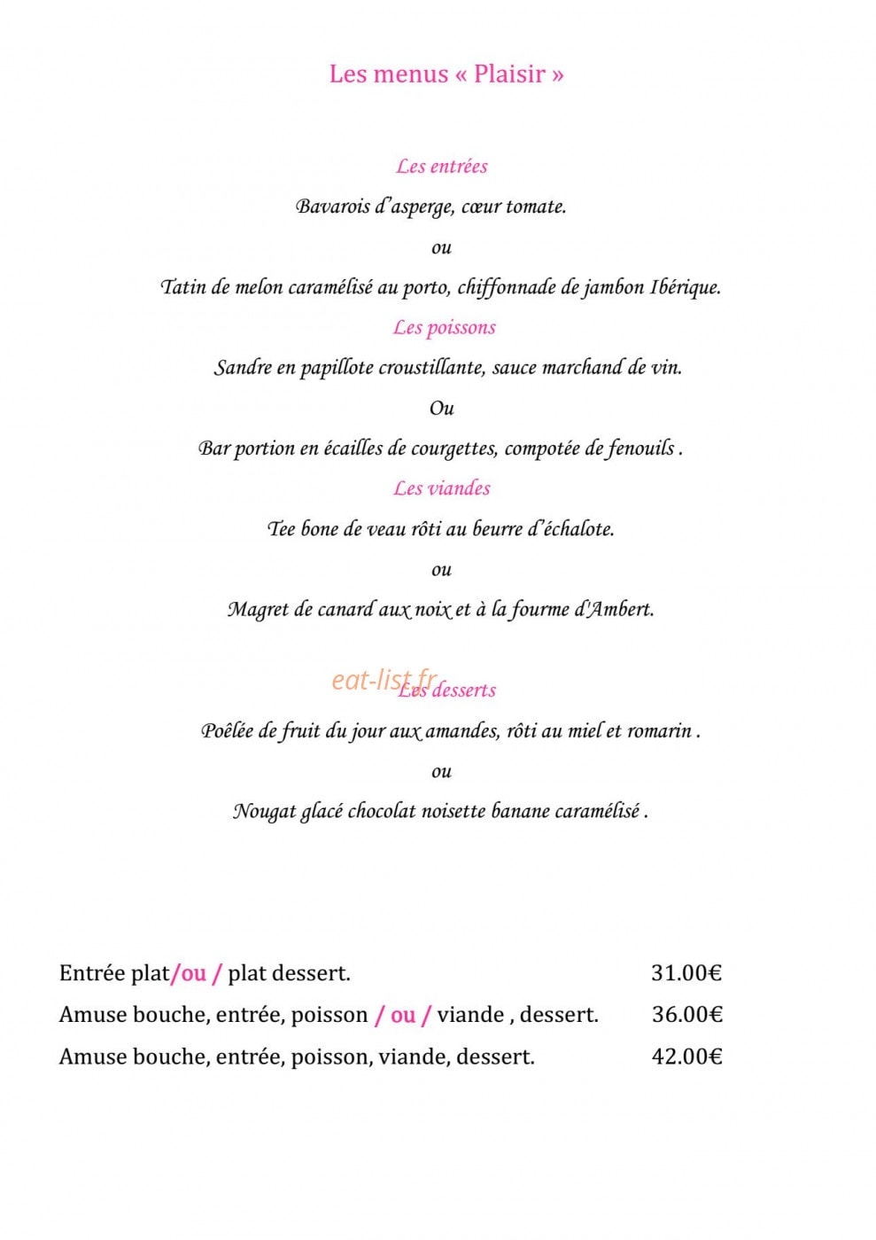 Les Trois Rois — carte page 2