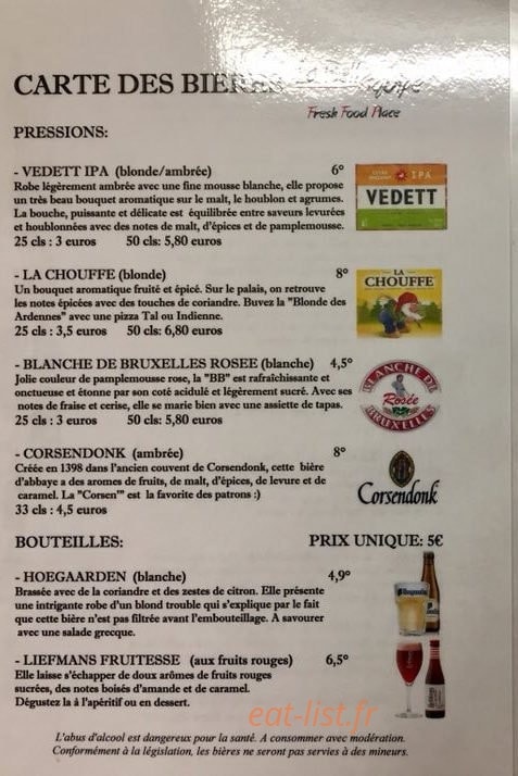 La Bellequipe — carte page 3