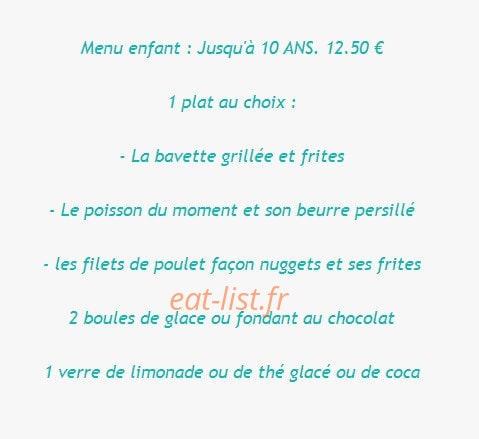 Le P'tit Pont — carte page 4