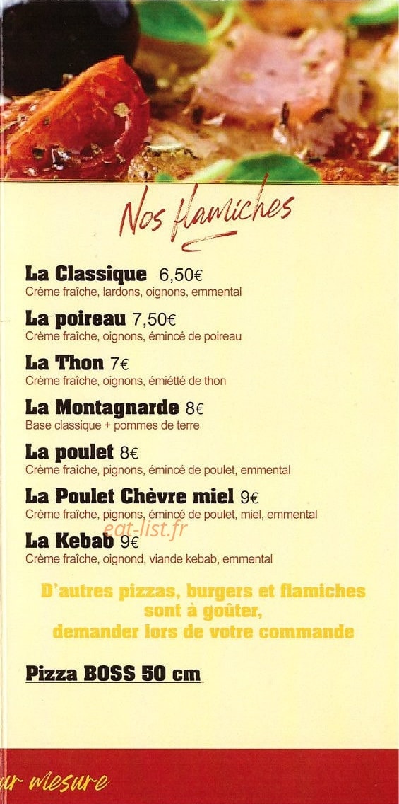 Le Mirabelle — carte page 3