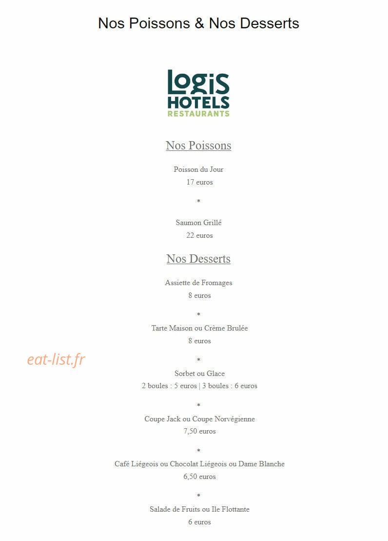 La Promenade — carte page 3