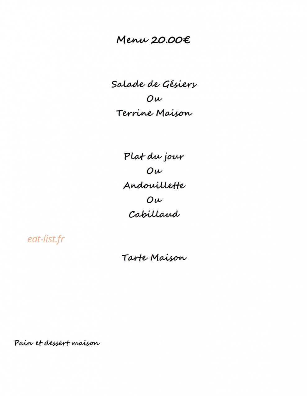 Hôtel des Artistes — carte page 4
