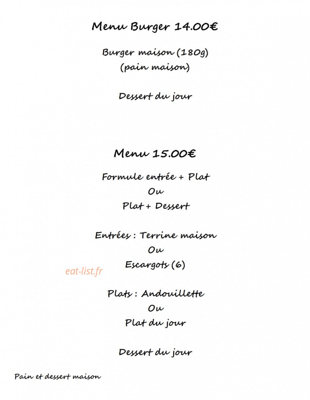 Hôtel des Artistes — carte page 2