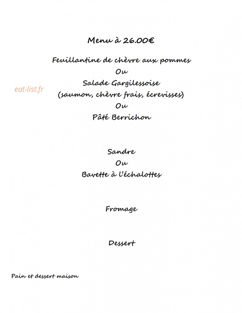 Hôtel des Artistes — carte page 5
