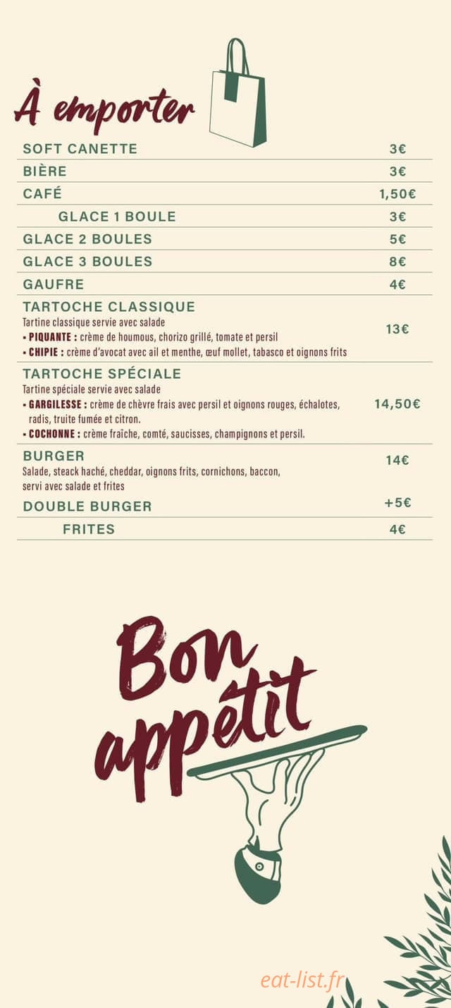 La Chaumerette — carte page 7