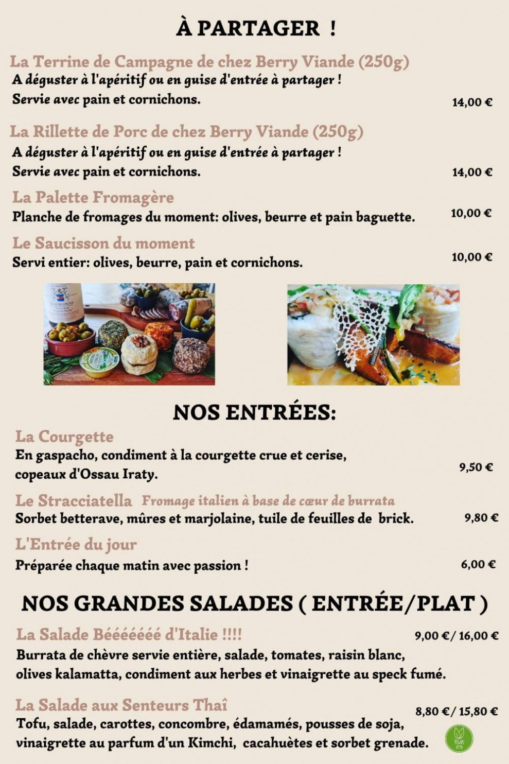 L'Agora — carte page 2