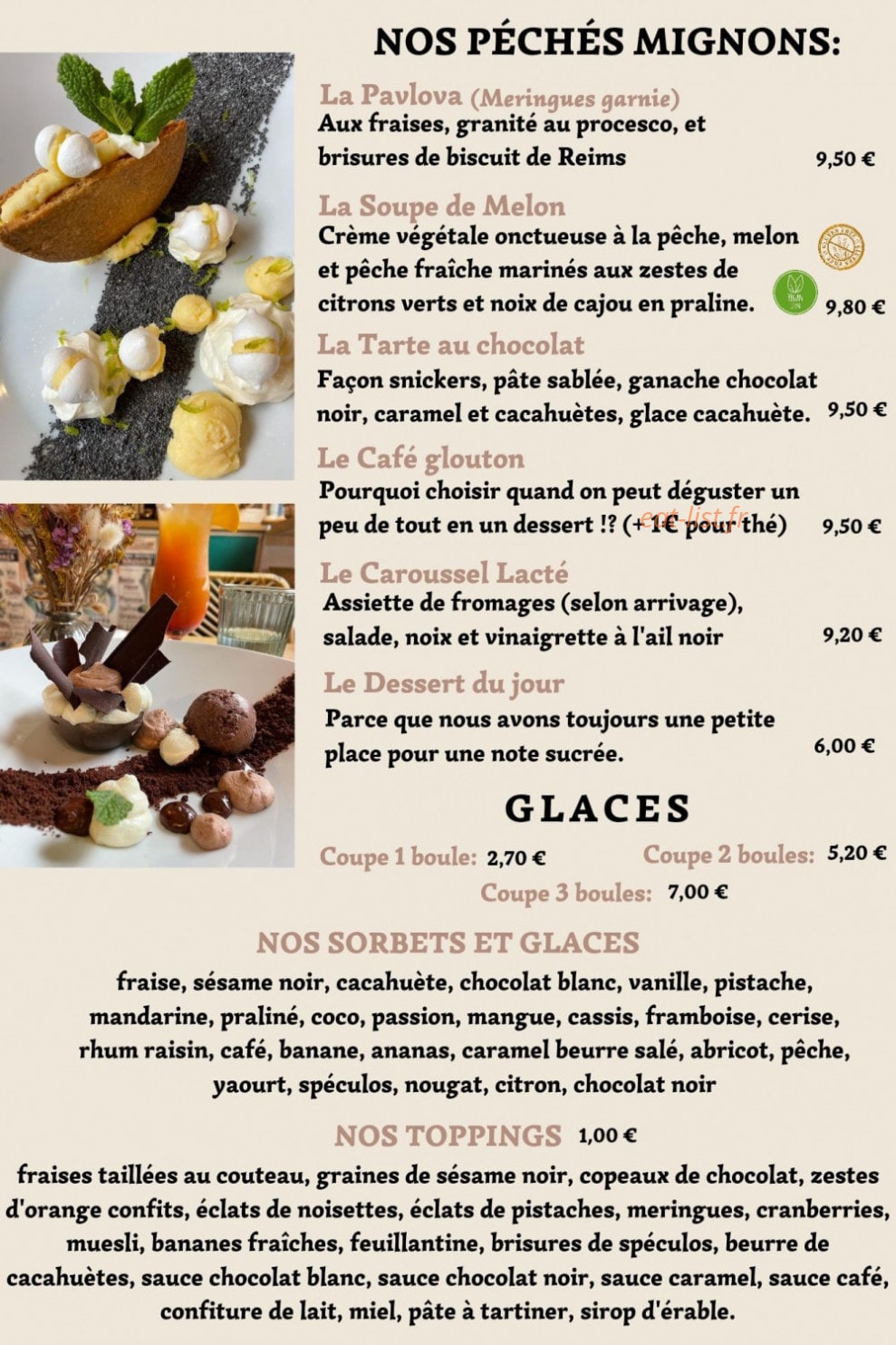 L'Agora — carte page 5