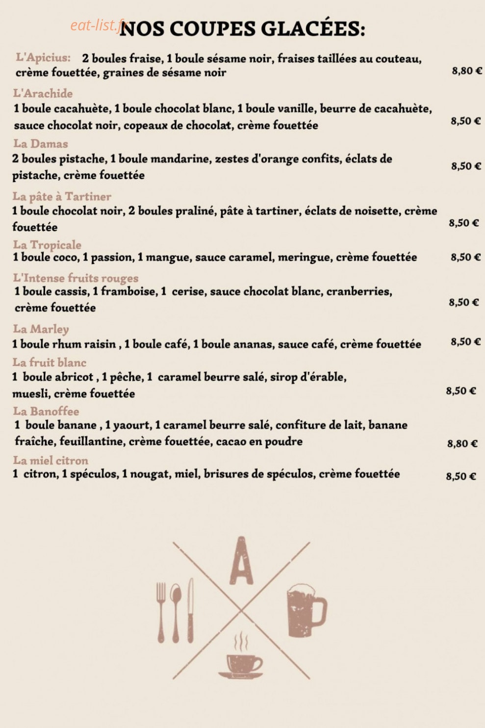 L'Agora — carte page 6