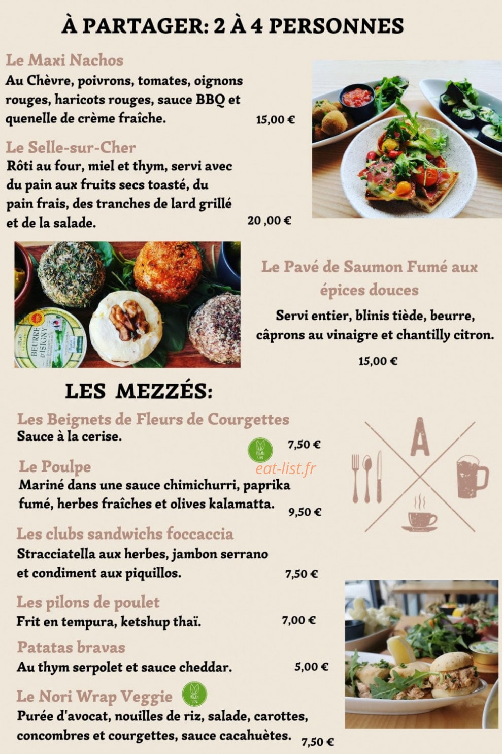 L'Agora — carte page 8