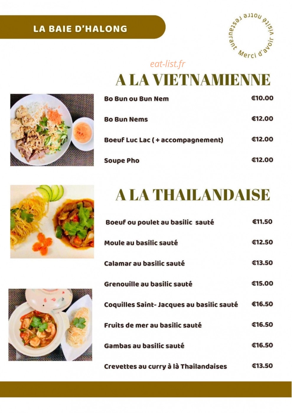 La Baie D’Ha Long — carte page 6