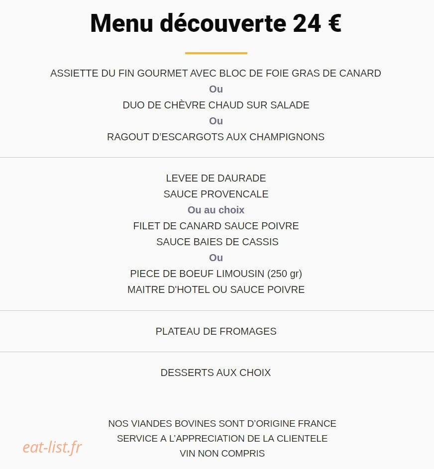 L'escapade — carte page 3