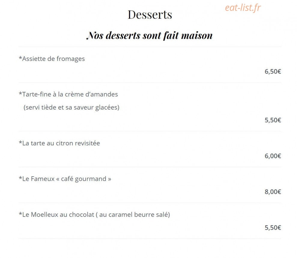 Le Céleste — carte page 4
