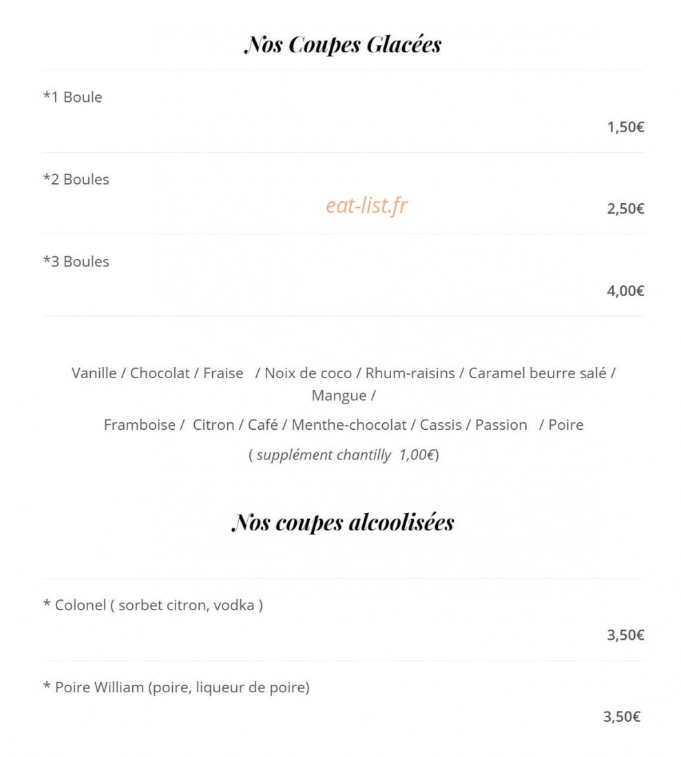 Le Céleste — carte page 5