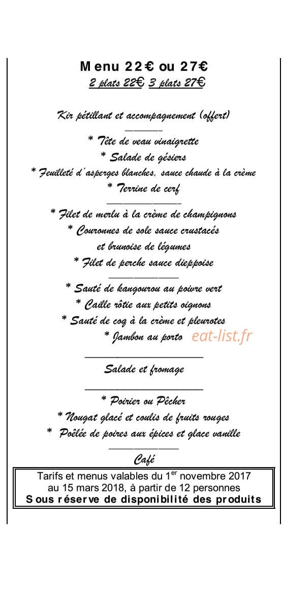 La Charrette — carte page 2