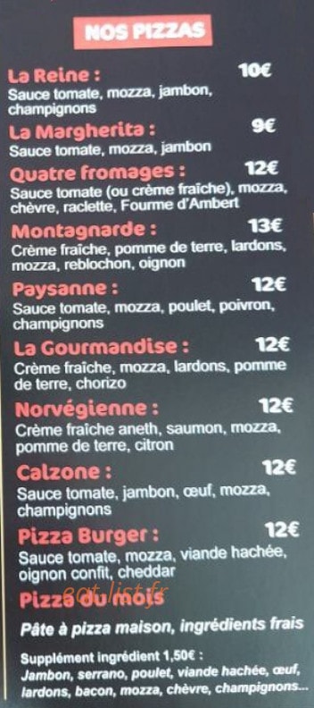 Le Duo des Gourmandises — carte page 2