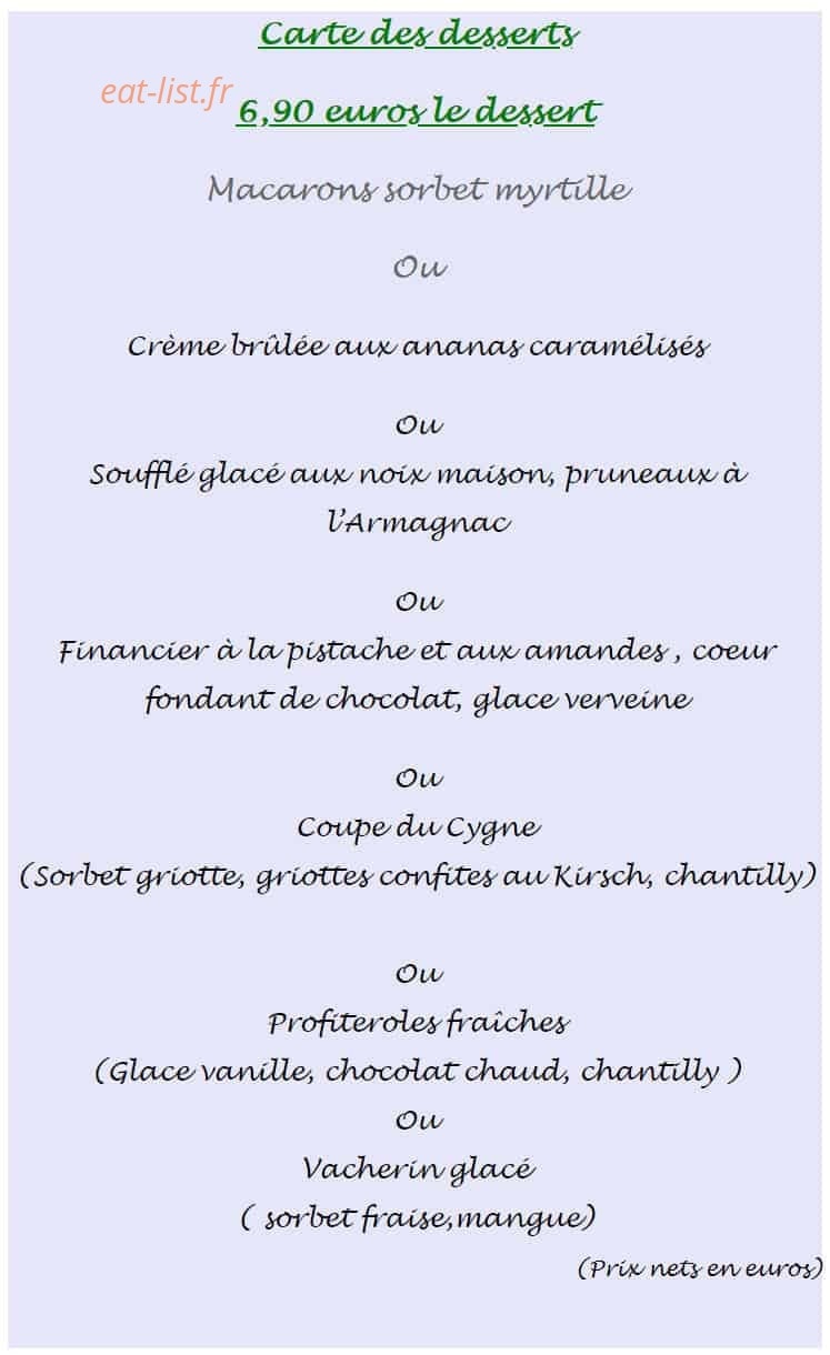 Le cygne — carte page 6